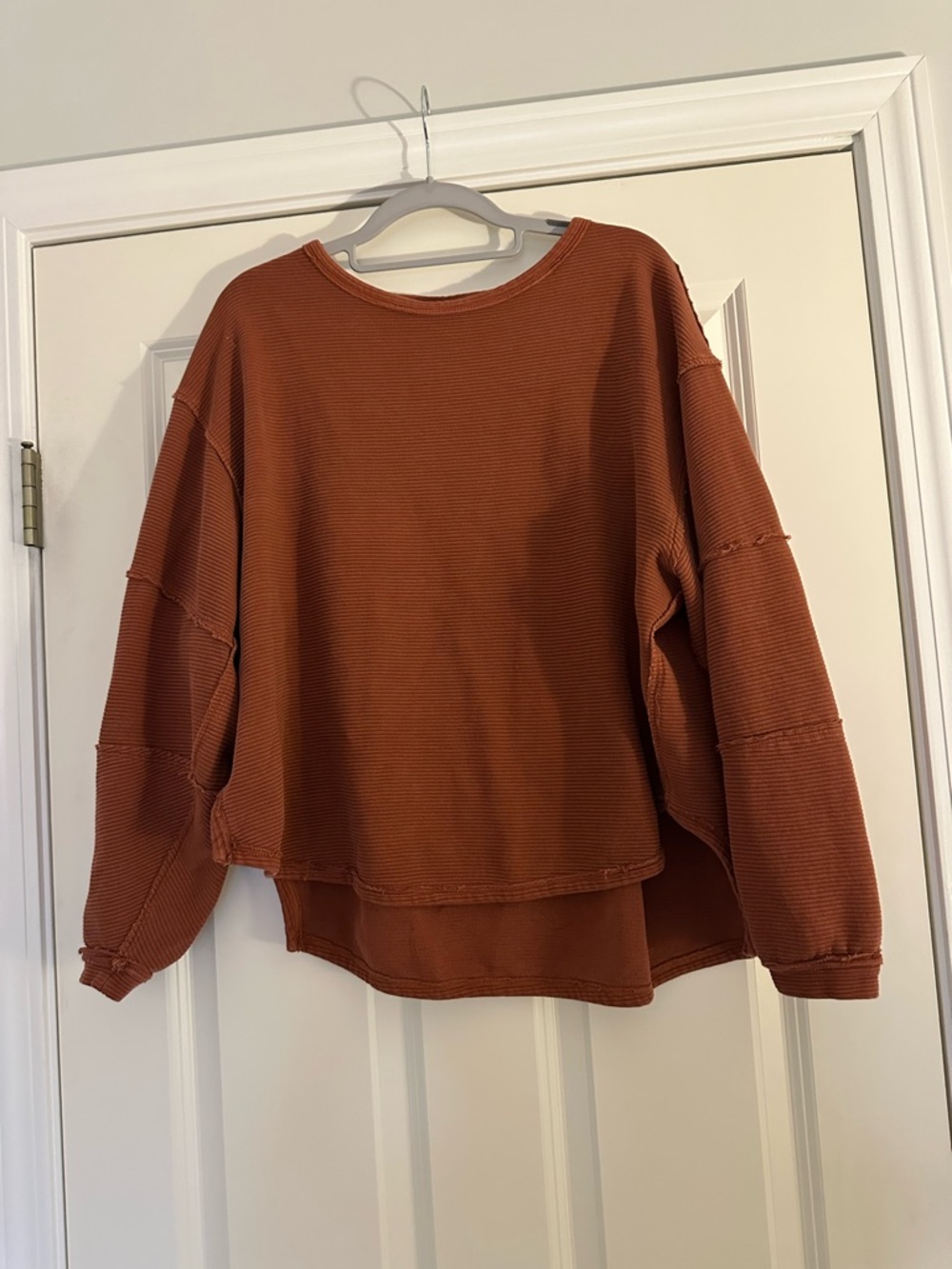Free People Total Eclipse Sweater - Rust